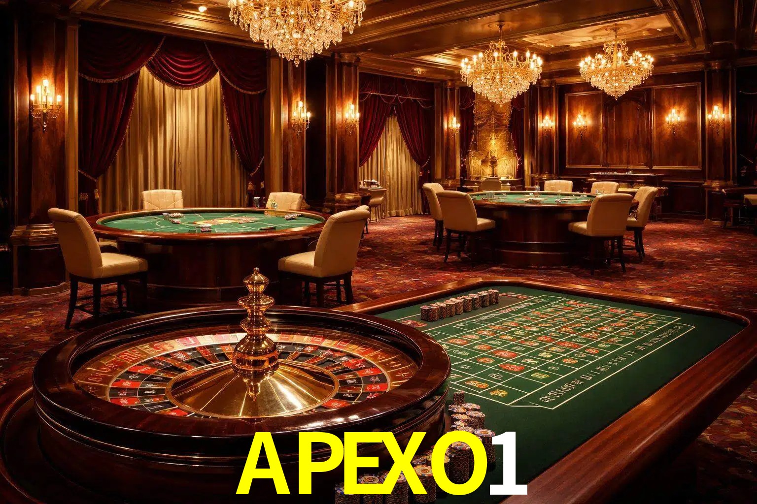 Una escena premium de mesa de casino en vivo con cartas, elementos de ruleta y un ambiente pulido de estudio de transmisión.